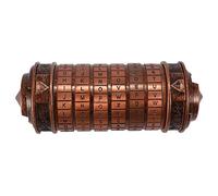 Serrure cylindrique rétro Da Vinci Code Alphabet Serrures Saint-Valentin Anniversaire Box