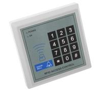 Serrure D’entrée à Clavier Numérique, Système Intégré 1000 | Carte, Saisie du Code, Accès sans Clé, Métal et Plastique, Bleu, Écoles et Immeubles de Bureau