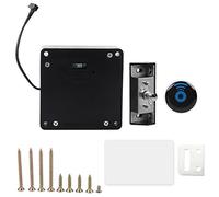 Serrure de Casier Intelligente NFC RFID pour Porte en Bois | Serrure invisible dissimulée, Acier inoxydable ABS, Installation bricolage pour armoire, Compatible double porte et tiroir