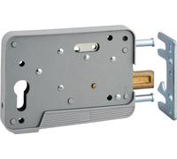 Serrure de garage horizontale sans cylindre pour porte de garage THIRARD