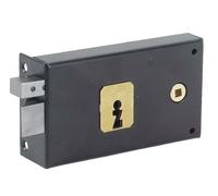 Serrure horizontale à fouillot 1/2 tour JPM 140x79 mm - Gauche - 344000-02-2A
