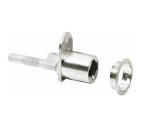 Serrure de meuble à levier avec rosette pour cylindre Z23 HETTICH