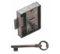 Serrure de meuble avec hiffre - rustique - 305 - l 70 mm - axe 45 mm - main droite DEVISMES