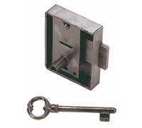 Serrure de meuble avec hiffre - rustique - 305 - l 70 mm - axe 45 mm - main gauche DEVISMES