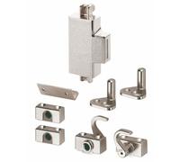 Serrure de meuble espagnolette - fermeture simple - droite - axe 25 mm LEHMANN