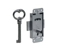 Serrure de meuble fer en applique HETTICH 15 mm réversible G