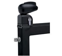 Serrure de piscine TWIST 40 mm noir LOCINOX P00007884-9005