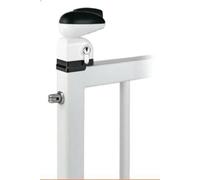Serrure de piscine TWIST 40mm blanche - LOCINOX - P00007884-9010
