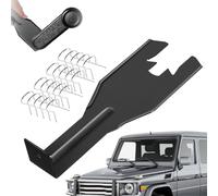 Serrure de poignée de fenêtre | Outil de manivelle de fenêtre multifonction | Fixation de panneau de porte intérieur | Voiture Véhicule SUV RV Berline Pare-brise Console centrale Panneau de porte
