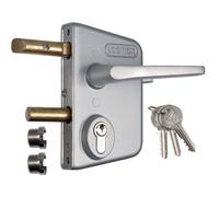 Locinox Serrure avec cylindre LCKX30 pour profil carré 30-40-50 mm