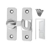 Serrure de porte à 90/180 degrés, de serrure de porte coulissante - Serrure de porte coulissante en métal de 90/180 degrés, serrure de porte élégante, de porte inoxydable pa