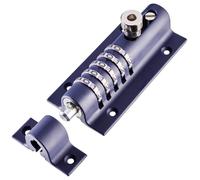 Serrure de porte Combi Bolt (COMBI5) - Pêne de verrouillage à combinaison à 5 roues - Corps moulé résistant aux intempéries - Pêne