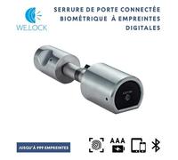 Serrure de Porte Connectée - We.Lock - Biométrique - 999 Empreintes - Bluetooth - Application iOS/Android