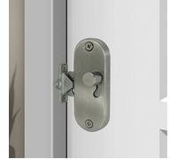 Serrure de porte coulissante - LARGEIGHT - 90° - Acier - Couleurs multiples - Avec clé