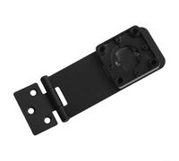 Serrure de porte d'armoire avec bouton tournant et combinaison sans clé à 3 chiffres, adaptée pour sécuriser les armoires, les tiroirs et les portes d'animaux domestiques (noir)
