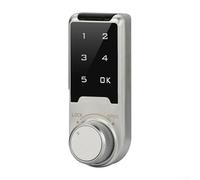 Serrure de porte d'armoire en alliage de zinc, serrure à cylindre de sécurité à clavier numérique, 2 portes, boîte aux lettres, armoire, portes fines jusqu'à 25 mm (30 mm)