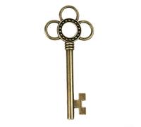 Serrure de porte d'armoire en laiton antique - Verrou de porte vintage - Loquet de tiroir de style ancien pour meubles rustiques - Breloque en métal - Breloque en bronze - Ornement de chasse au trésor