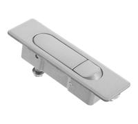 Serrure de Porte de Coffret Électrique Ronde Encastrée Argenté