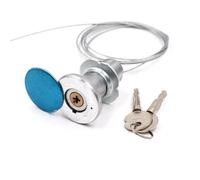 Serrure de porte de garage avec cylindre et cordon de traction | La coque en aluminium robuste et la construction en cuivre offrent une performance durable pour la sécurité de votre garage.