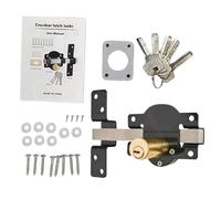 Serrure de porte de grange, accessoire de serrure à ressort, porte de hangar, pour clôture en bois, ferme, jardin, cour, entrepôt, piscine, chambre à coucher