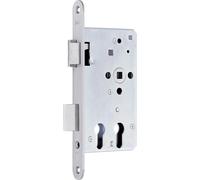 Serrure de porte de secours BKS 2328 pour 2 PZ, 1 vantail, fonction E, gauche, inox