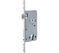 Serrure de porte de secours Dormakaba Gege 127/PA.E - 1 vantail, fonction E, pêne dormant, dimension de la broche 51mm, longueur de la têtière 300mm, testé EN 1125, têtière en acier inoxydable, pour p