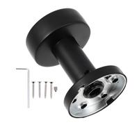 Serrure de Porte D'entrée Noir sans Clé pour Chambre et Appartement | Acier Inoxydable, Toucher Confortable, Installation et Retrait Faciles, Style Élégant pour Usage Polyvalent Intérieur