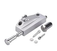 Serrure de porte en alliage de zinc et cadre en fer | Scénario d'utilisation multicolore : quincaillerie de porte en fer for la maison, 2 pièces en alliage de zinc.(Knob)