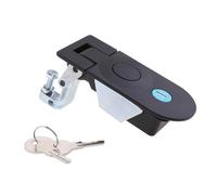 Serrure de porte en alliage de zinc | Noir for camping-car, remorque, camping-car, flotteur for chevaux : utilisation du loquet à compression.