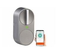 Serrure de porte motorisée connectée - VisorTech - TSZ-90 - A n applique - Bluetooth 4.0