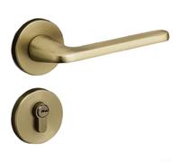Serrure de porte silencieuse en alliage de zinc 58 mm pour portes | Mécanisme silencieux, retrait automatique, idéal pour la chambre à coucher, fermeture silencieuse, atmosphère paisible