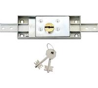Serrure de rideau grand modèle double panneton PREFER PRE86010010