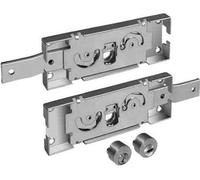 SERRURE DE ROULEAU LATÉRALE À CLÉ À PROFIL PREFER, paire (droite + gauche) (A711)