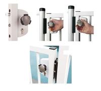 Serrure de sécurité enfant - LOCINOX - LAKZ4I4IP1LW - Profil 40 mm - Norme NF P90-306 - Acier inoxydable