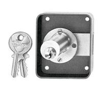 Serrure de sûreté V135 50 mm droite cylindre 20 x 28 mm N 1315 VACHETTE 11741000