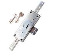 Serrure de volet roulant en applique DOM 156 mm cylindre intégré 2 clés porte de garage