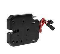 Serrure Électrique 12V Porte Électro Aimant Serrure Électromagnétique de Cabinet Armoire Tiroir Contrôle d'Accès de Porte avec l'Interrupteur de Détection