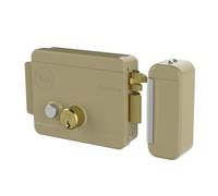 Serrure électrique à appliquer SX C/K et Bouton galvanisé