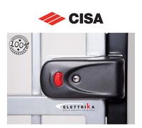 Cisa Serrure électrique 1A731.00.0 en acier à poser sur le dessus Noir