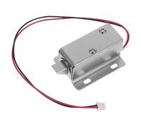 Serrure Électromagnétique pour Porte, Armoire et Distributeur Automatique | Métal Argenté, Commande à Distance Automatisée, Usage en Zones sans Surveillance et Centres Commerciaux