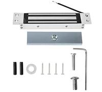 Serrure électromagnétique Serrure De Porte Magnétique DC 12V 180kg Force De Maintien Serrure Magnétique électrique Intégrée Serrure électromagnétique Contrôle D'accès