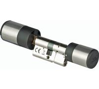 Serrure électronique 7600 cylindre simple anthracite,acier inox BURG-WÄCHTER