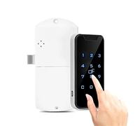 Serrure électronique à code numérique intelligent avec clavier tactile pour armoires et classeurs - Dispositif de sécurité haute sensibilité avec fonction de déverrouillage d'urgence USB
