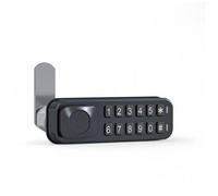 Serrure électronique à code pour meubles ou casiers - E10 Mini Ronis - horizontal DOM