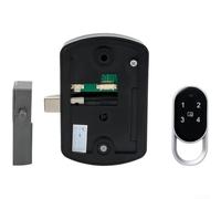 Serrure Électronique Clavier Tactile Code Anti-espion(A) | Reconnaissance 360°, déverrouillage pour instantané, capteur pour optique pour précis, accès , sécurité biométrique avancée