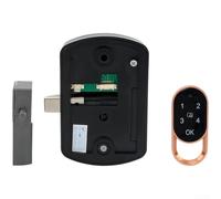 Serrure Électronique Clavier Tactile Code Anti-espion(B) | Reconnaissance 360°, déverrouillage pour instantané, capteur pour optique pour précis, accès , sécurité biométrique avancée