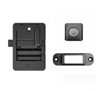 Serrure électronique de tiroir empreintes digitales pour mot de passe de | Déverrouillage double mode, empreinte digitale plus pour mot de passe, haute sécurité, interface de type C, chargement facile
