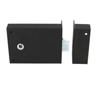 Serrure en applique bec de cane 110 x 83 mm