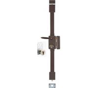 Thirard Serrure en applique Beluga A2P* fouillot 3pts droite Transit2 30x65mm axe 45mm marron 4 clés