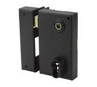 Serrure en applique Bricard monopoint verticale à fouillot Ouvrant Gauche 35 mm Pour grilles et portails
